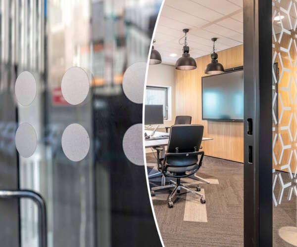 kontrastmarkering glaspartier